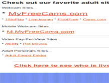 Tablet Screenshot of myfreepaysite.com